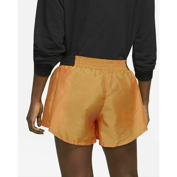 NIKE Tennis Shorts Women Extra Small Tempo Lux Running DRI FIT Orange BV3290-671 - Picture 9 of 13